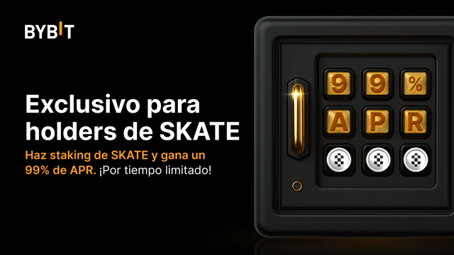 Únete a la fiesta de SKATE: ¡haz staking de SKATE para disfrutar de un 99% de APR y compartir un fondo de premios de 500,000 SKATE!