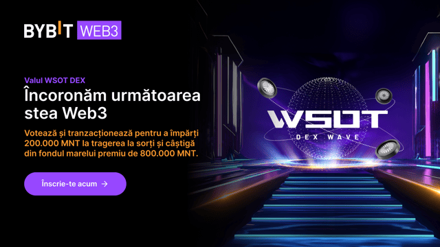 Valul WSOT DEX Bybit: aventura Web3 supremă cu 1.000.000 MNT în premii