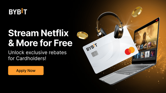 Streamuj bezpłatnie z kartą Bybit: Korzystaj ze zniżek na Netflix, Spotify i nie tylko – wyłącznie dla posiadaczy kart!