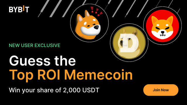 New User Exclusive!] Guess the Highest ROI for Memecoins & Share From 2,000 USDT