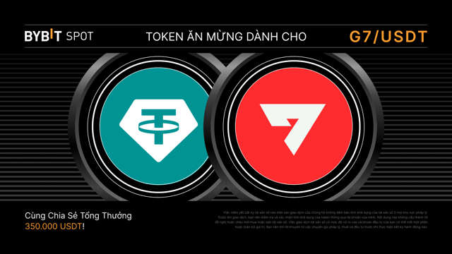 G7 Token Splash: Trade to win your share of the 350,000 USDT prize pool