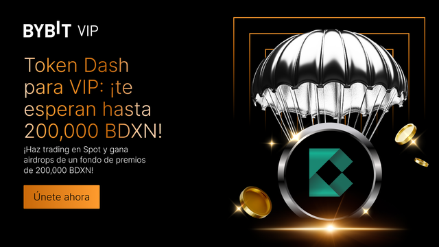 🚀 Token Dash para VIP: ¡te esperan hasta 200,000 BDXN!
