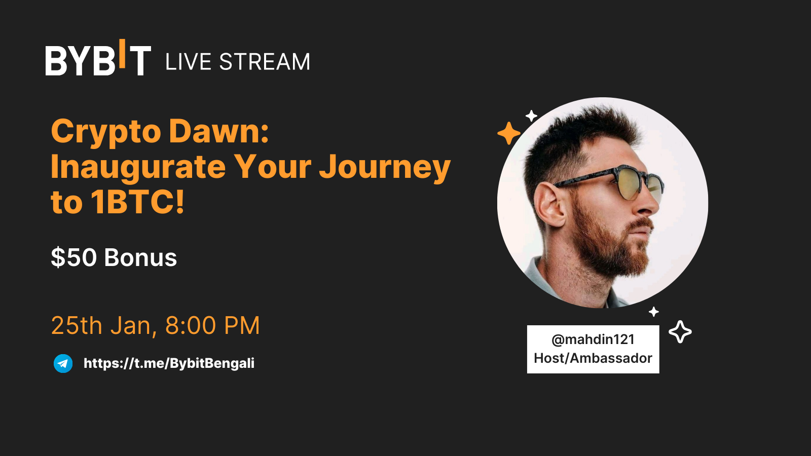 Bybit Announcement | Bybit Bengali Telegram AMA Crypto Dawn: Inaugurate  Your Journey to 1BTC!