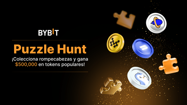 Exclusivo para nuevos usuarios: Únete a Puzzle Hunt para compartir $500,000 en tokens populares