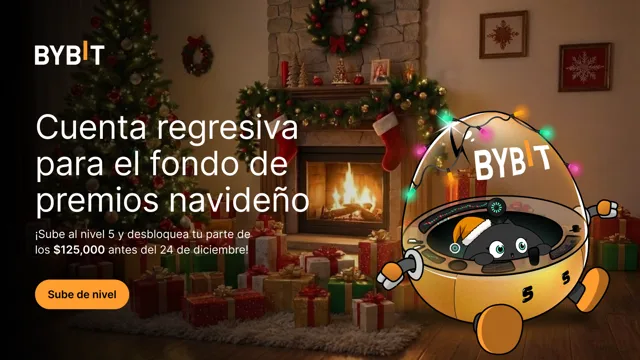 Cuenta regresiva para el fondo de premios de Navidad: termina el 24 de diciembre. ¡Sube al nivel 5 y llévate una parte de los $125,000!