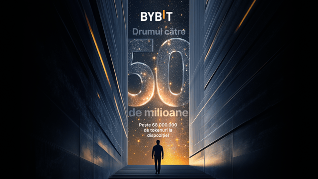 Drumul până la 50 de milioane: deblochează jaloane pentru a împărți un fond de premii de peste 68.000.000 de tokeni!