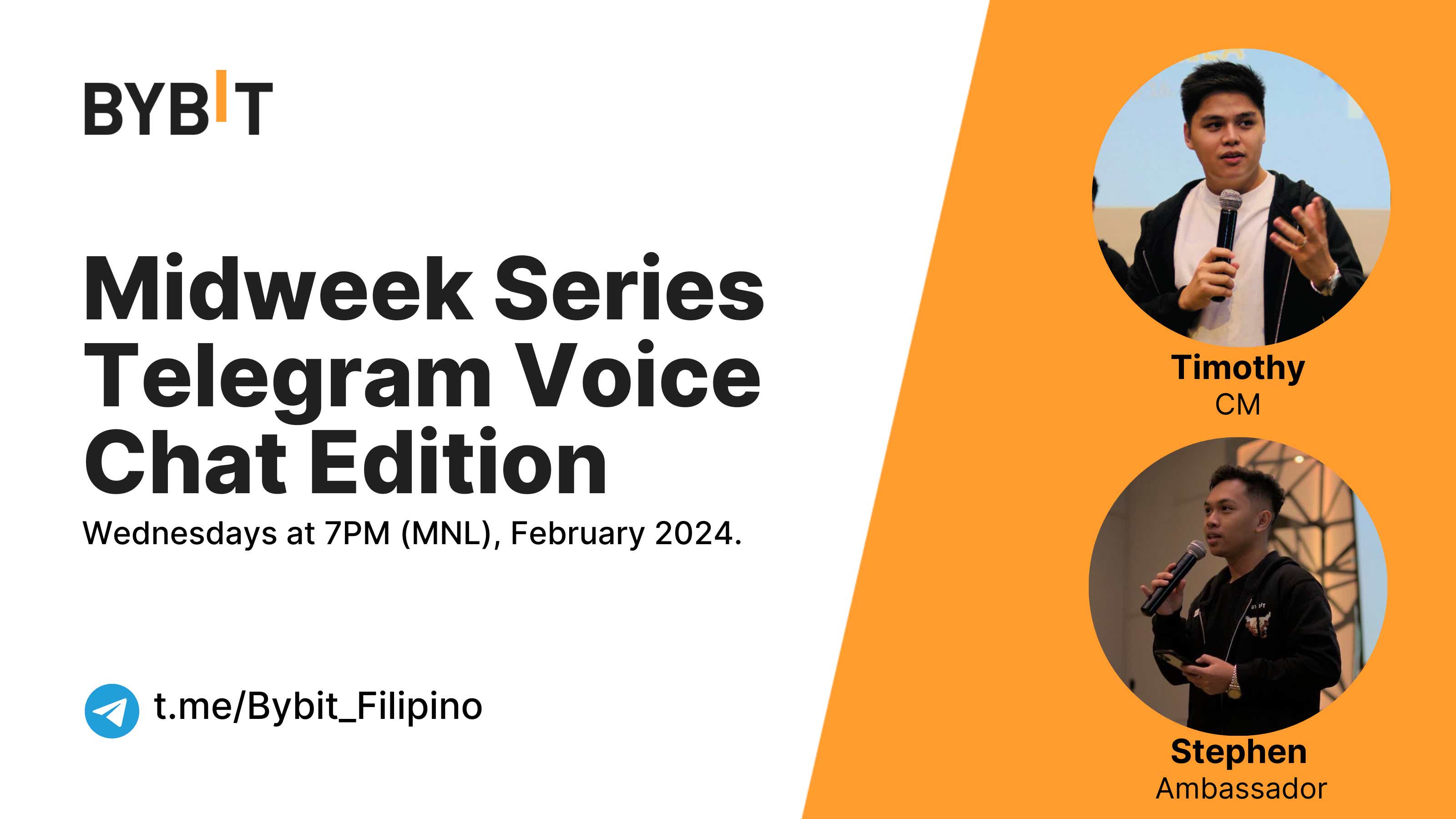 Bybit Announcement Bybit Filipino Midweek Market Watch A Telegram Voice Chat Series