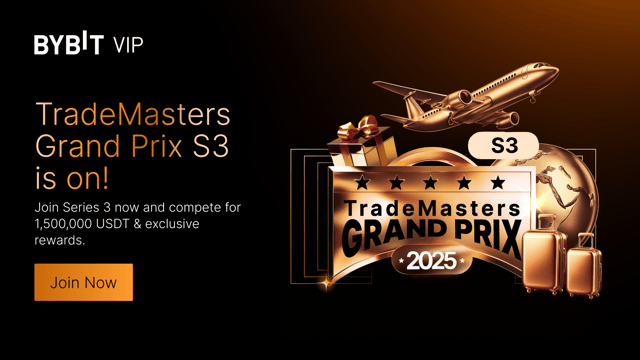 TradeMasters Grand Prix Series 3: Race for a share of 1,500,000 USDT!