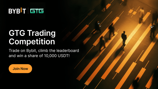 Bybit x GTG Exclusive Trading Competition: 10,000 USDT up for grabs!