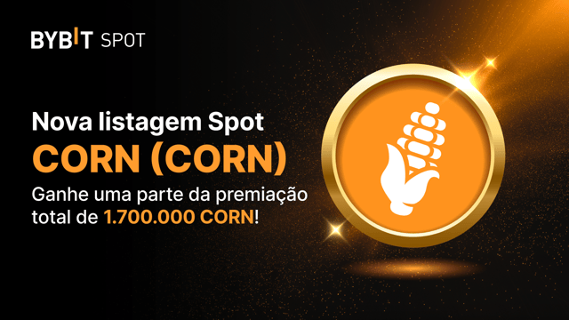 Nova Listagem: CORN/USDT — Garanta parte do prêmio total de 1.700.000 CORN!