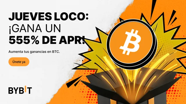 ¡Consigue un APR de hasta el 555% con ETH con las ofertas para Earn por el Jueves Loco de Bybit!