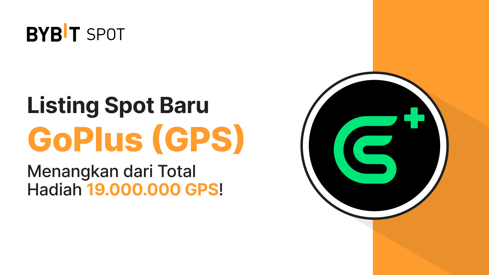 Bybit Announcement | Listing Baru: GPS/USDT di Spot Perdagangan Bybit —  Raih Bagian dari Total Hadiah 19.000.000 GPS