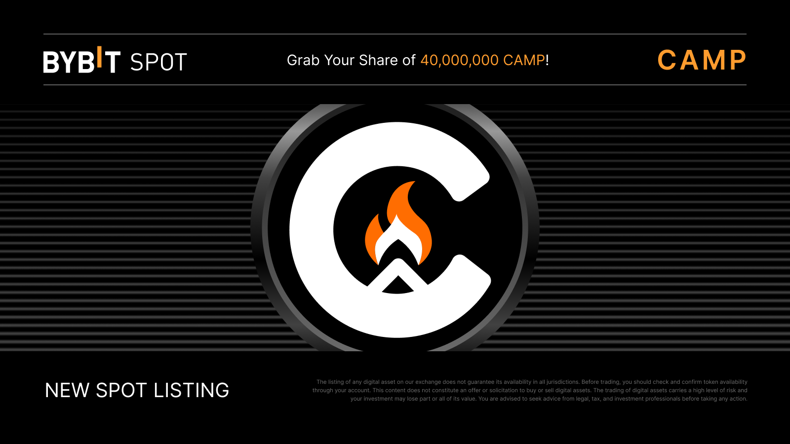 Bybit Announcement | Bybit to List Camp Network (CAMP) on Spot