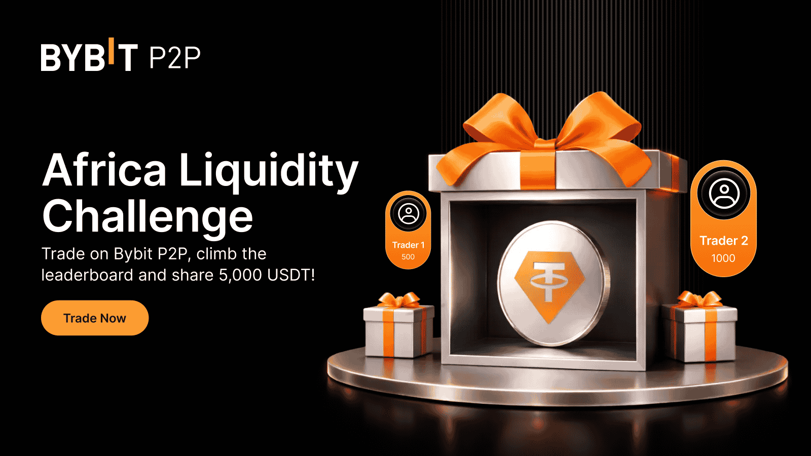 Bybit Announcement | Bybit P2P Africa Liquidity Challenge: Trade your way  to a share of 5,000 USDT!