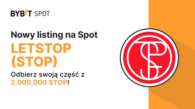 Nowe notowanie: STOP/USDT – zgarnij część puli 2 000 000 STOP