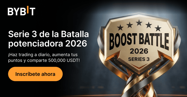 Serie 3 de la Batalla potenciadora 2026: ¡haz trading y llévate tu parte del fondo de premios de 500,000 USDT!
