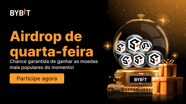 Airdrop de quarta-feira: Ganhe as moedas mais badaladas do momento - 100% garantido, quem chegar primeiro, leva!