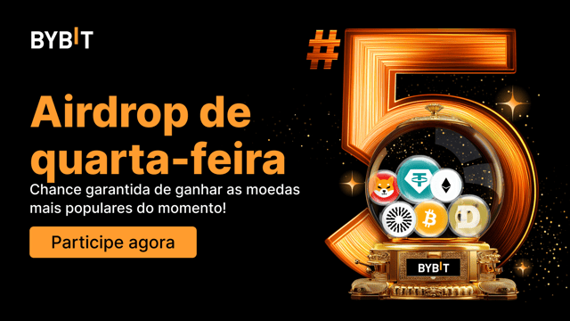 Airdrop de quarta-feira #5: Ganhe as moedas mais badaladas do momento - 100% garantido, quem chegar primeiro, leva!