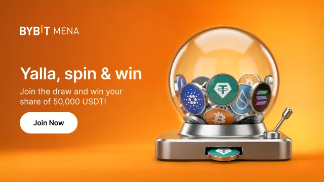 Yalla, spin and win: Join the draw and win your share of 50,000 USDT!