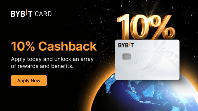 Bybit Card is going global 💳 10% cashback awaits