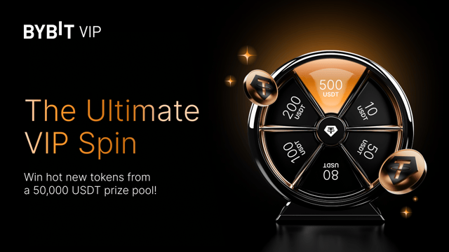 [VIP Exclusive]The Ultimate VIP Spin: Win Your Share of 50,000 USDT