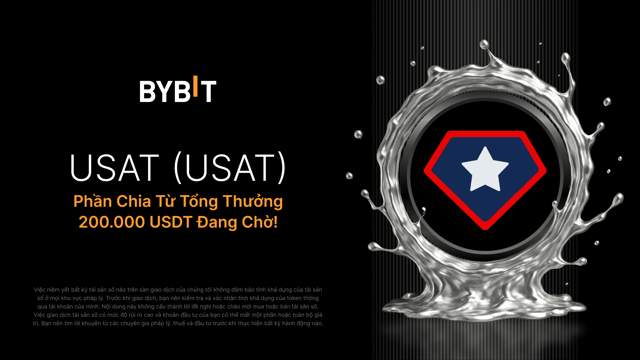 USAT Token Splash: Chia Sẻ 200,000 USDT