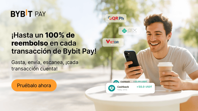 🎉 Bono II de bienvenida de Bybit Pay: ¡obtén un 50% de bienvenida y un 100% de reembolso continuo en un airdrop!🎉