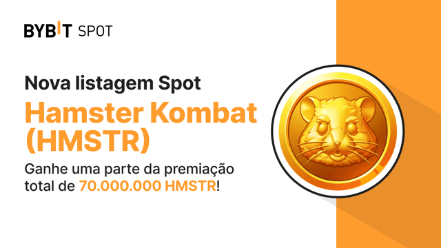 Nova Listagem: HMSTR/USDT — Garanta sua parte do prêmio total de 70.000.000 HMSTR