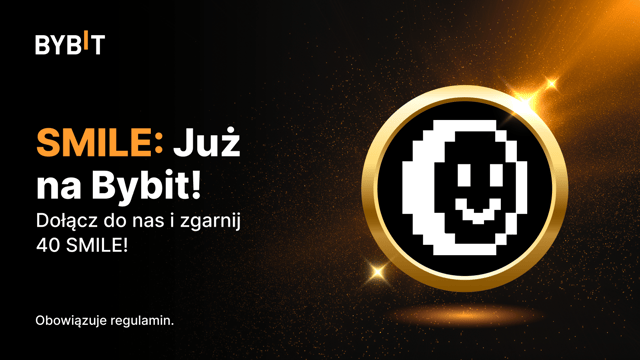 SMILE już dostępny na Bybit: Dołącz do wydarzenia i zgarnij 40 SMILE!