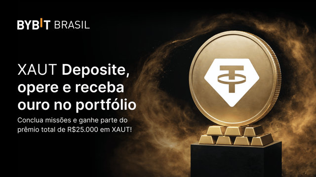 Acumule Ouro no Portfólio: Participe e ganhe parte de R$20.000 em tokens XAUT!