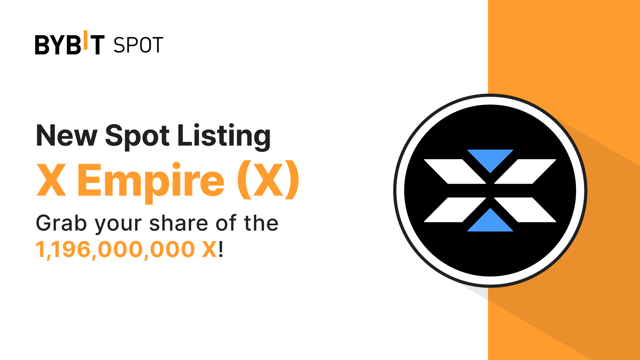 New Listing: X/USDT — Grab a Share of the 1,196,000,000 X Prize Pool