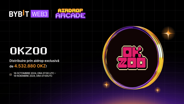 Airdrop OKZOO: Participă la OKZOO și câștigă o parte din cele 4.532.880 OKZ!