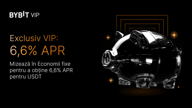Ofertă VIP exclusivă: obține 6,6% APR pe USDT