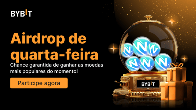 Airdrop de Quarta-Feira: ganhe as moedas mais badaladas do momento - 100% garantido, quem chegar primeiro, leva
