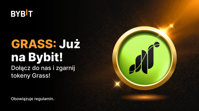 GRASS na żywo na Bybit: Dołącz do wydarzenia i zdobądź tokeny Grass!