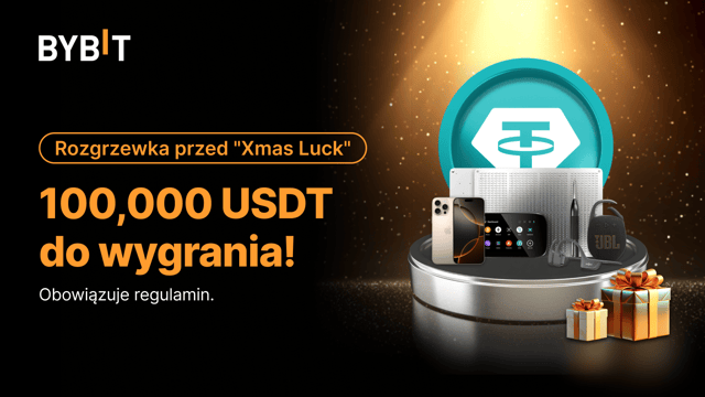 [Tylko wybrane kraje] Rozgrzewka przed "Xmas Luck": 100 000 USDT do zgarnięcia!