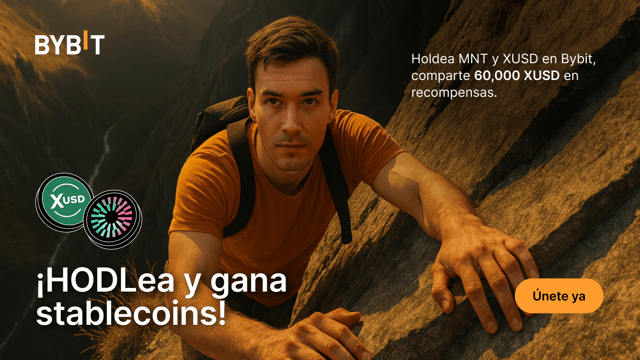 HODLea MNT o XUSD y gana stablecoins