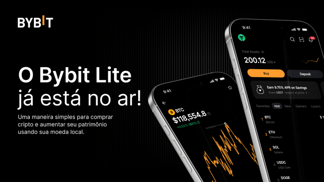 Apresentamos o Bybit Lite: simplificando o mundo cripto!