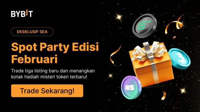 SEA Spot Party Edisi Februari: Rayakan Tiga Listing Baru dan Menangkan Kotak Misteri Token Eksklusif!