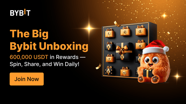The Big Bybit Unboxing: Your Daily Holiday Surprise Awaits