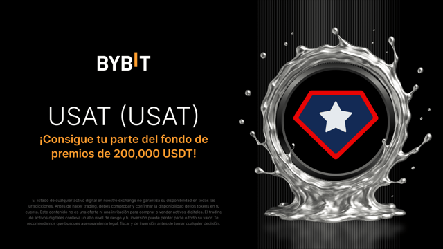 Token Splash de USAT: Gana una parte del fondo de premios de 200,000 USDT