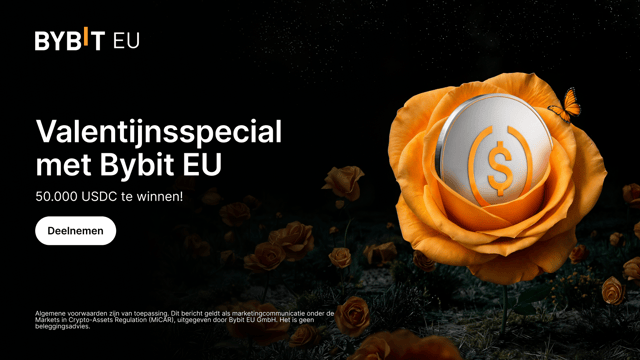 Valentijnsspecial met Bybit EU: 50.000 USDC te winnen!