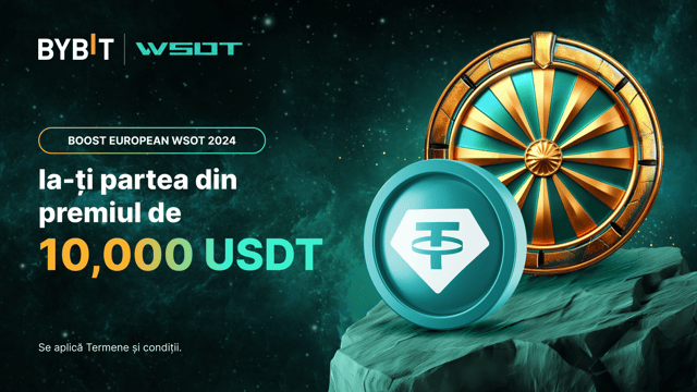 [Doar pentru țările selectate] Înregistrează-te la Bybit WSOT 2024 și împarte un fond de premii de 10.000 USDT!