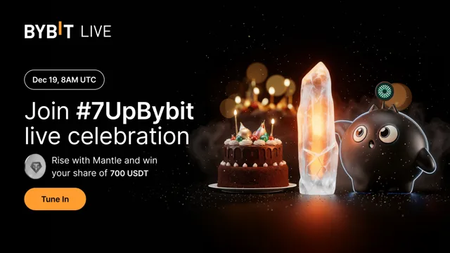 #7UpBybit: Rise with Mantle and grab your share of 700 USDT
