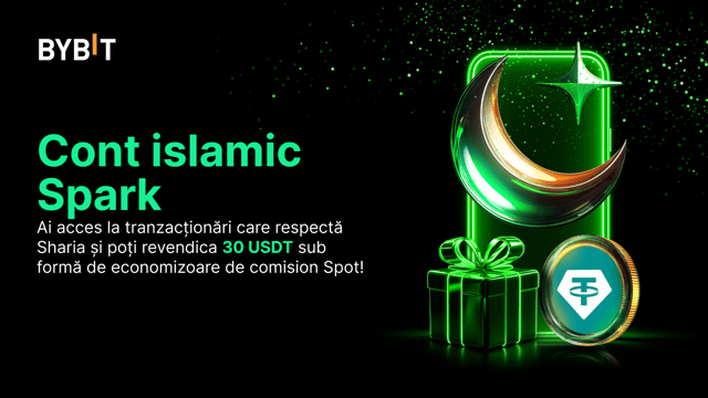 Alătură-te Spark: Deblochează contul islamic și revendică-ți partea din cei 62.000 USDT sub formă de bonusuri!