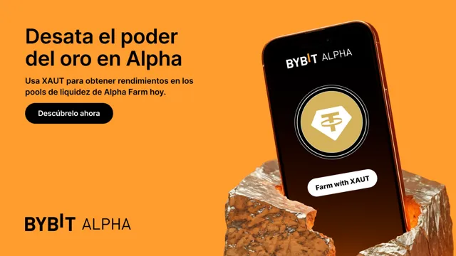 Bybit Alpha ahora admite XAUT para inversiones en Alpha Farm.