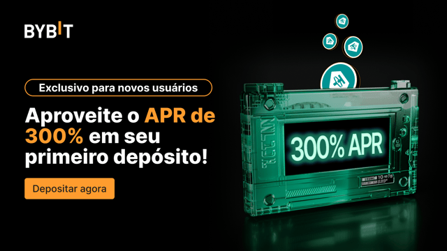 Exclusivo para novos usuários: 300 % de APR em USDT