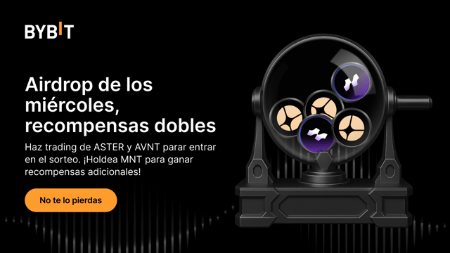 Airdrop del miércoles: Haz trading con ASTER y AVNT, o holdea USDT para compartir $200,000 en recompensas.