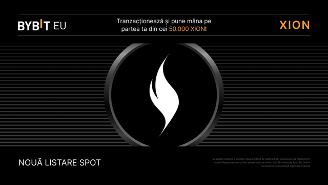 Listare nouă: XION/USDC : ia și tu o parte din fondul de premii de 50.000XION