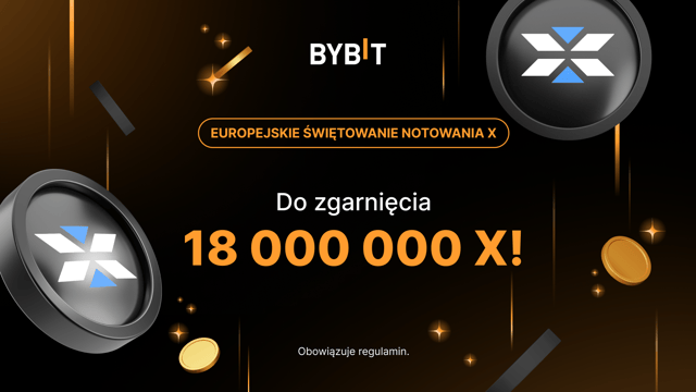 Europejskie świętowanie notowania X: Do zgarnięcia 18 000 000 X!